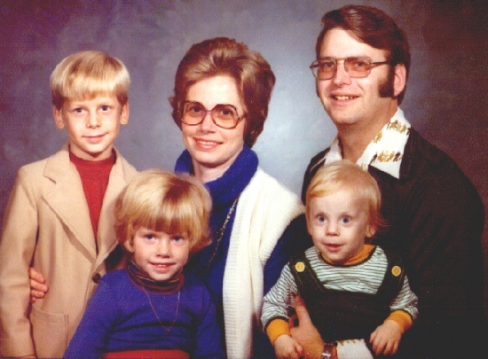 Hilsenbeck family picture taken last week